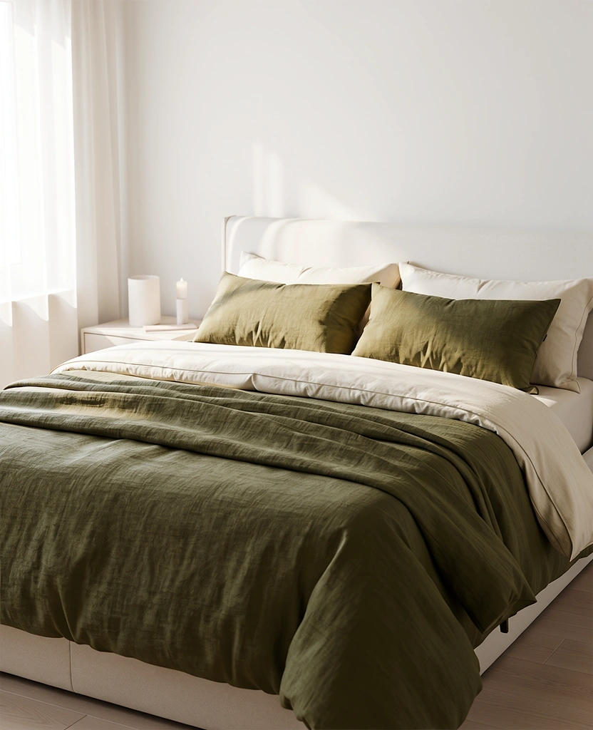 Minimalistisches Schlafzimmer Fokus